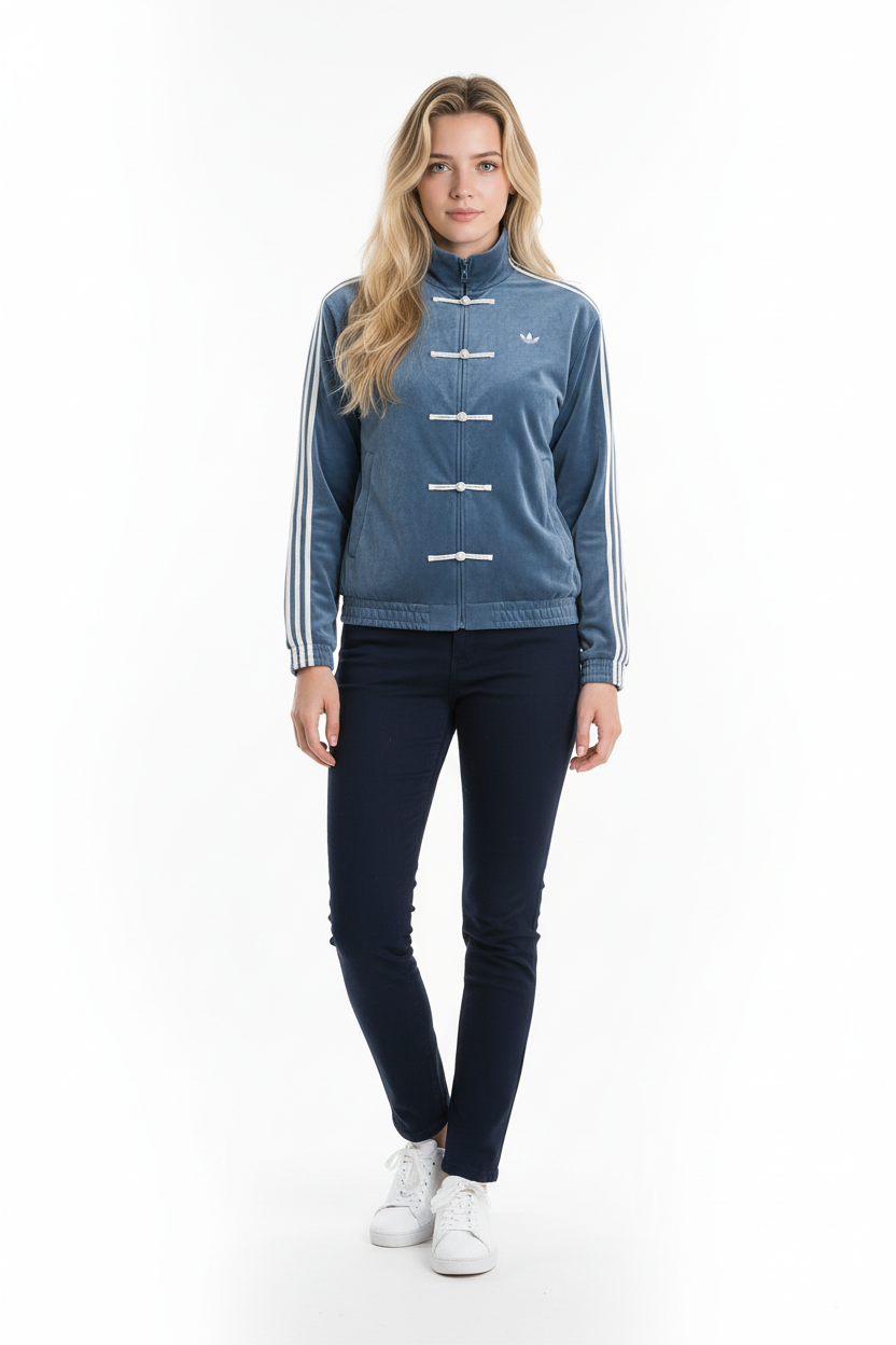 Adidas Chinese Jacket – Blue Edition