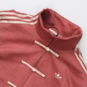 RED ORIGINAL ADIDAS CHINESE JACKET