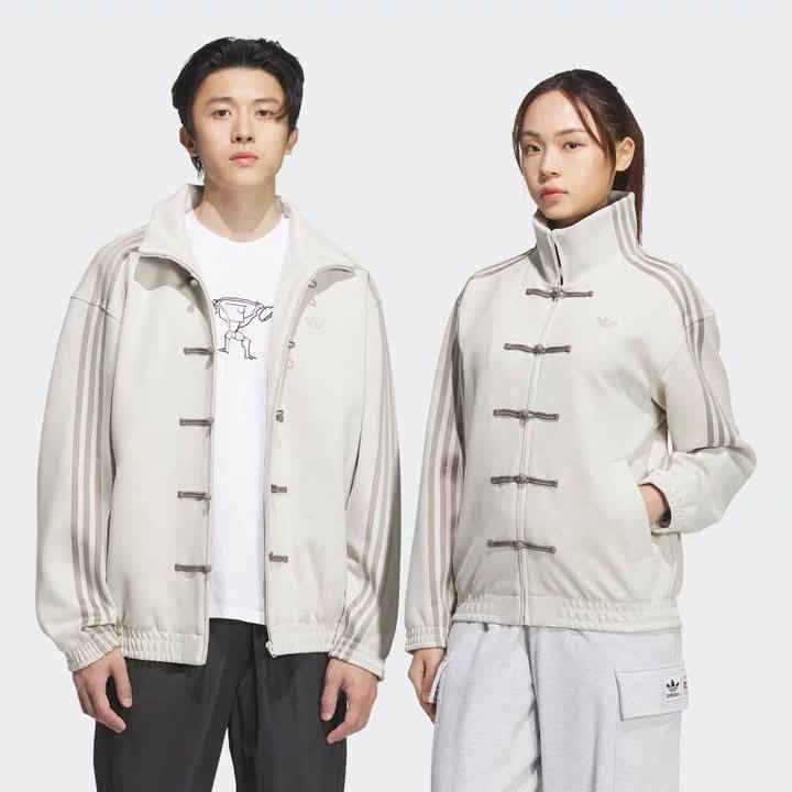 WHITE ORIGINAL ADIDAS CHINESE JACKET