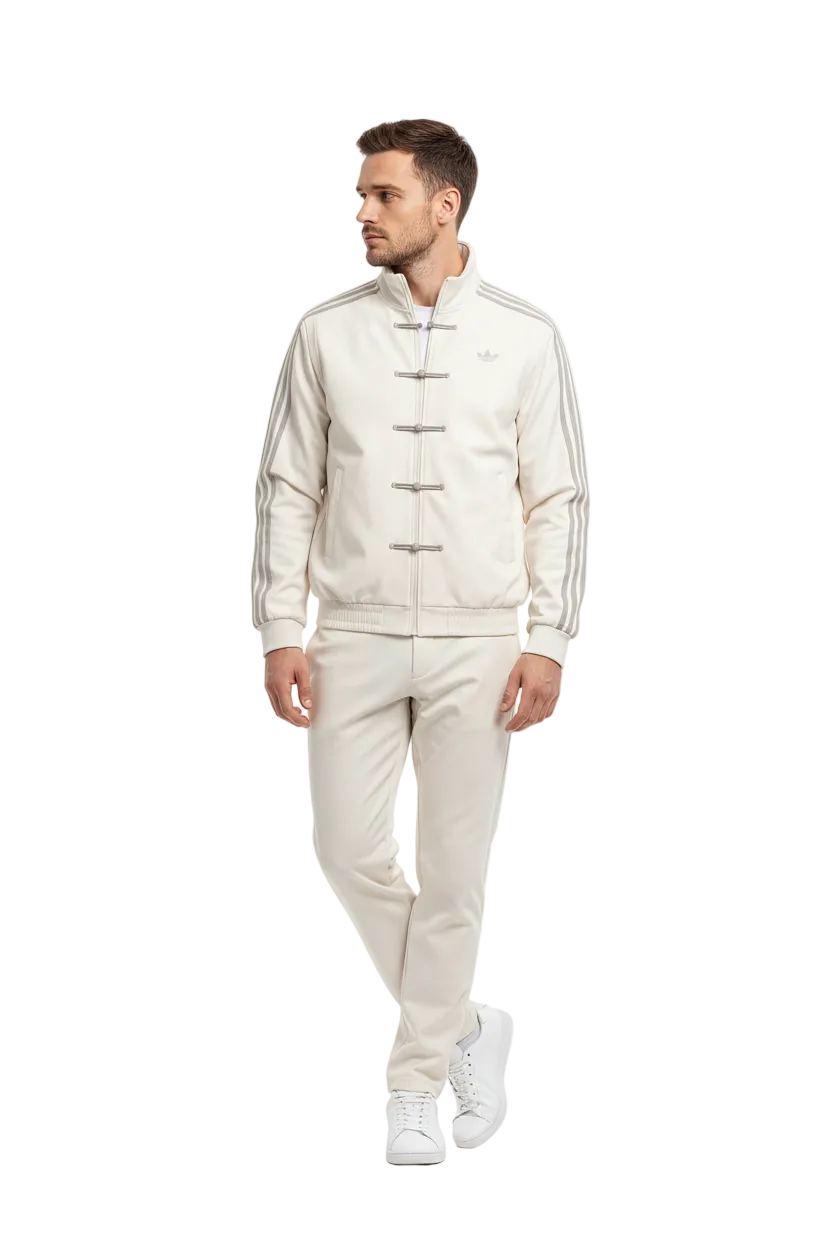 Adidas Chinese Jacket – White Edition
