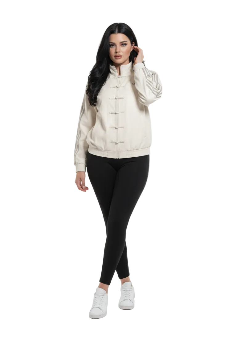 Adidas Chinese Jacket – White Edition