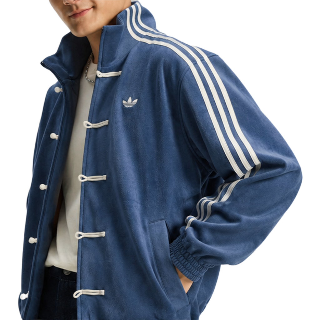 Adidas Chinese Jacket – Blue Edition