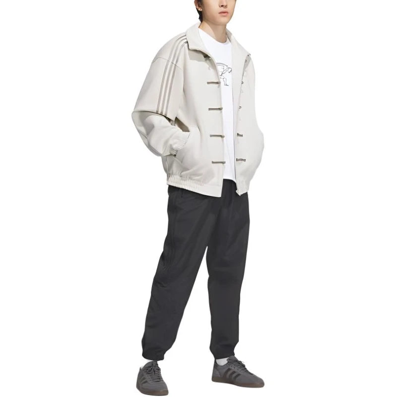 WHITE ORIGINAL ADIDAS CHINESE JACKET