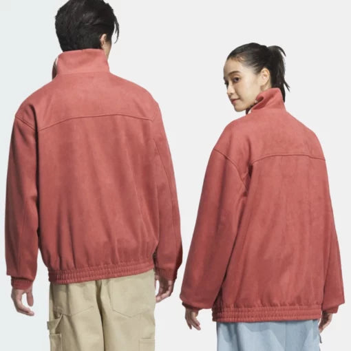 RED ORIGINAL ADIDAS CHINESE JACKET