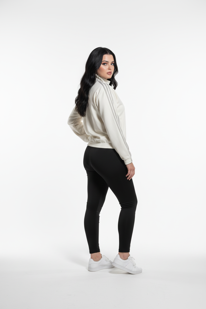 Adidas Chinese Jacket – White Edition