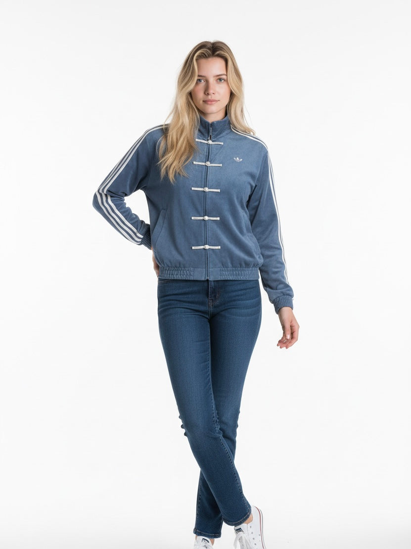Adidas Chinese Jacket – Blue Edition
