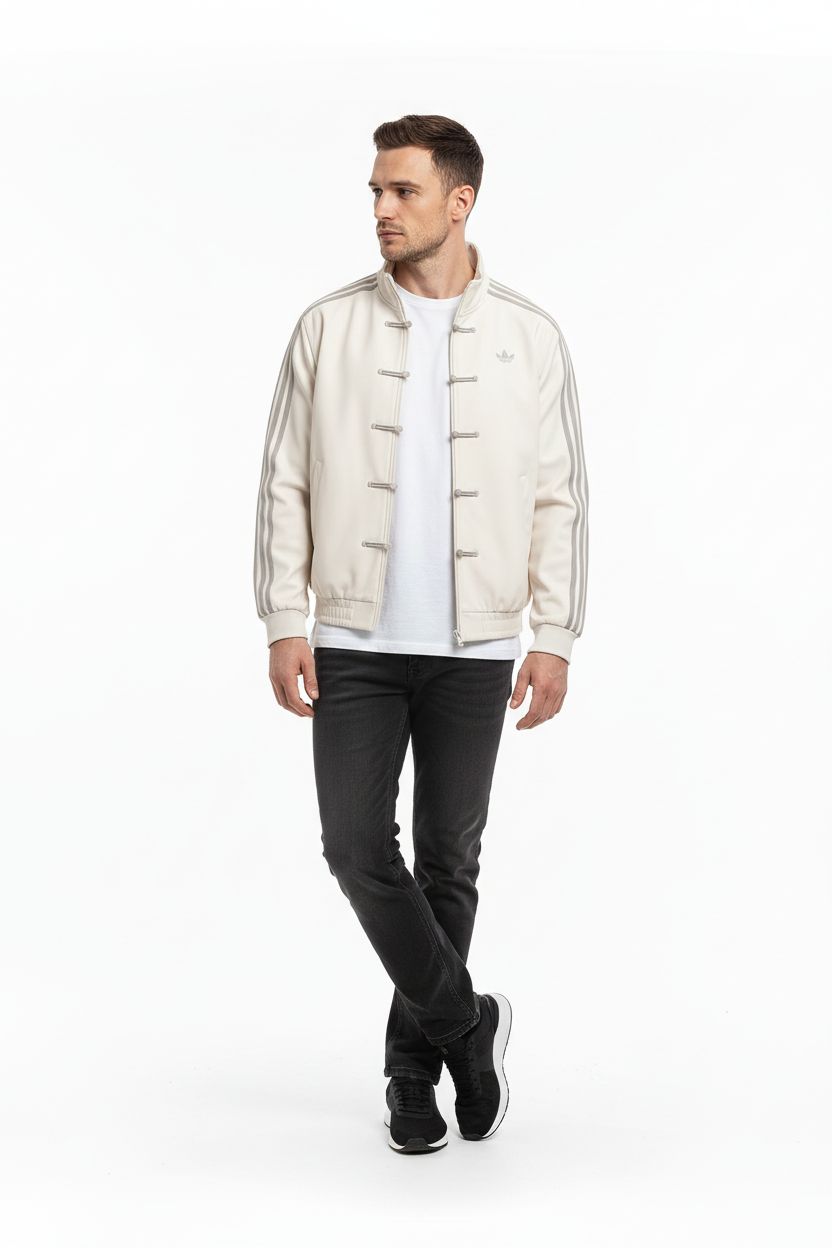 Adidas Chinese Jacket – White Edition