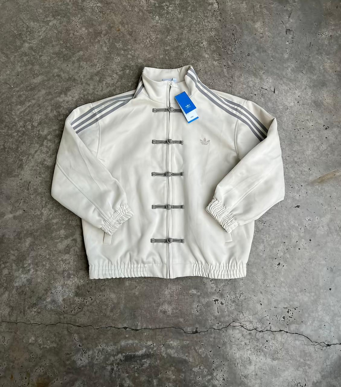 WHITE ORIGINAL ADIDAS CHINESE JACKET
